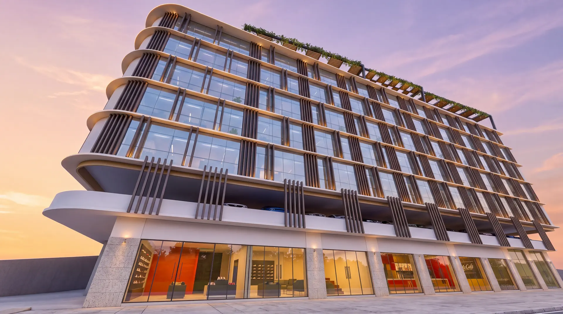 Artist's impression of the retail frontage at Codename First Choice